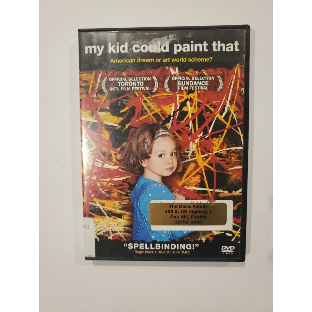 My Kid Could Paint That (2007) DVD Documentary Art Sundance Toronto Film Fest